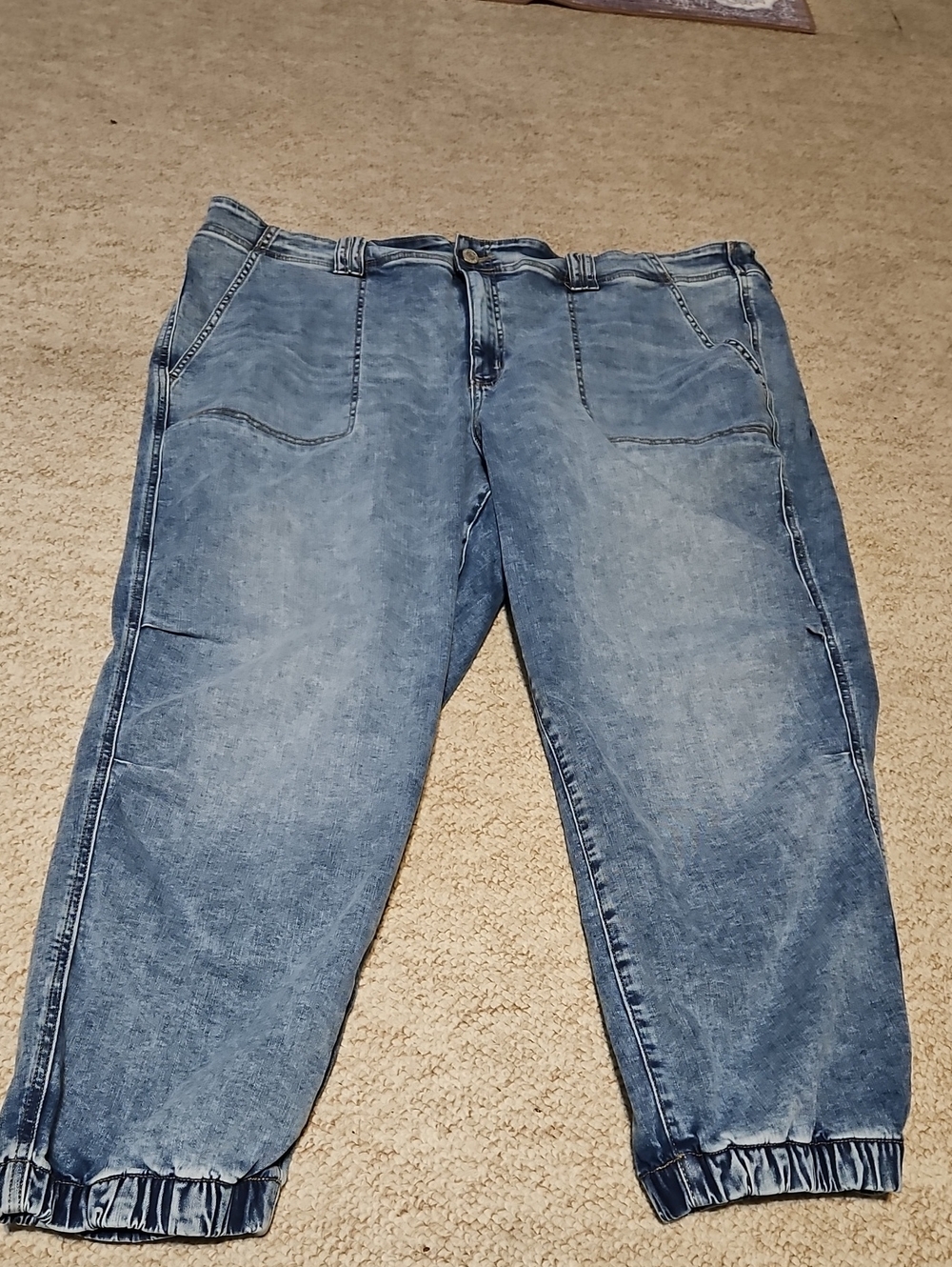 torrid Light Blue Denim Jogger Jeans